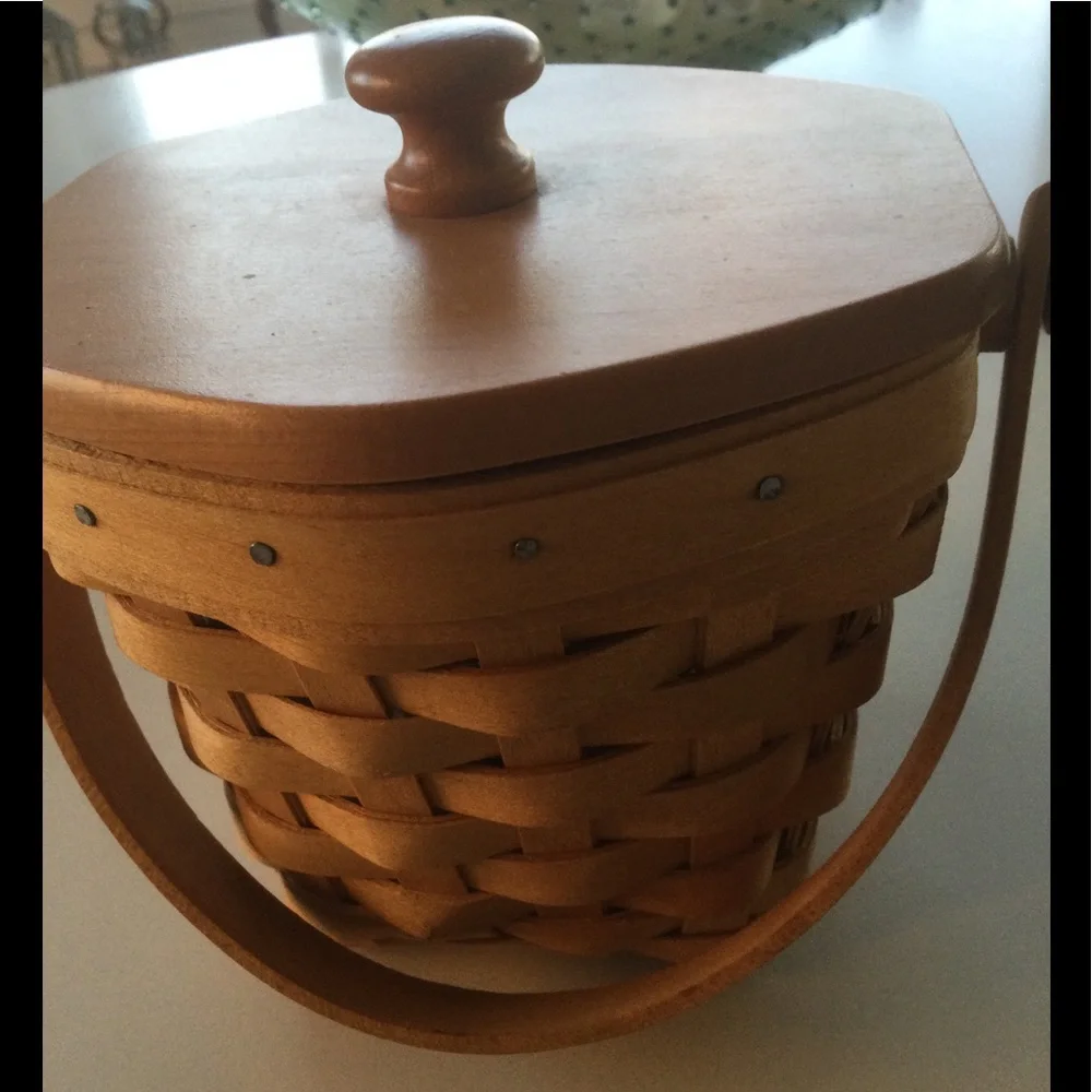 Longaberger Hand Woven American Cancer Society Basket